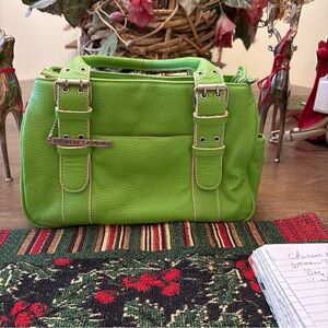 Chinese Laundry Vibrant Green Satchel
